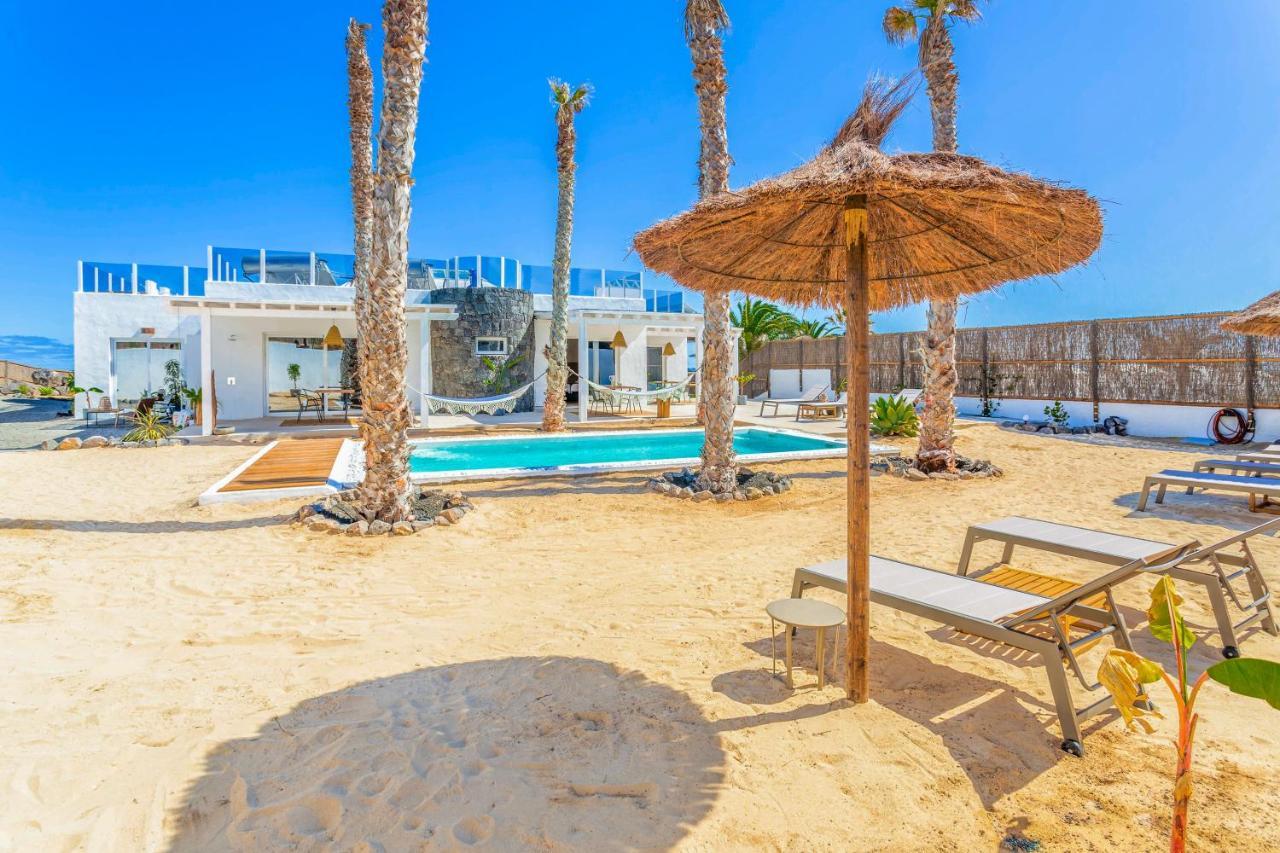 Boutique Beach Villa By Lanzarote Retreats - Private Pool - 1 Min Walk To Sea Pool Charco del Palo Eksteriør billede
